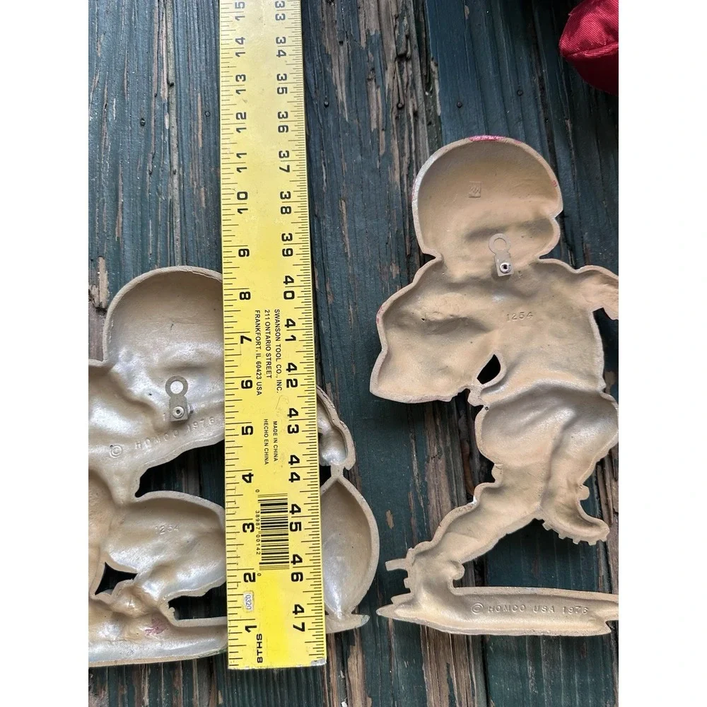 HOMCO Wall Decorations Football‎ Game Sport Deco Lot Of 2